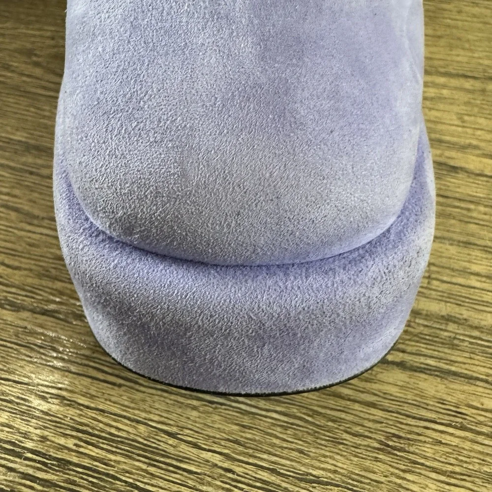 Pierre‎ Hardy Lavender Purple Suede Platform Pumps 6.5 US 120mm